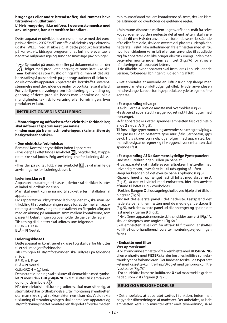 DeLonghi KCX-B60X User Manual | Page 12 / 40