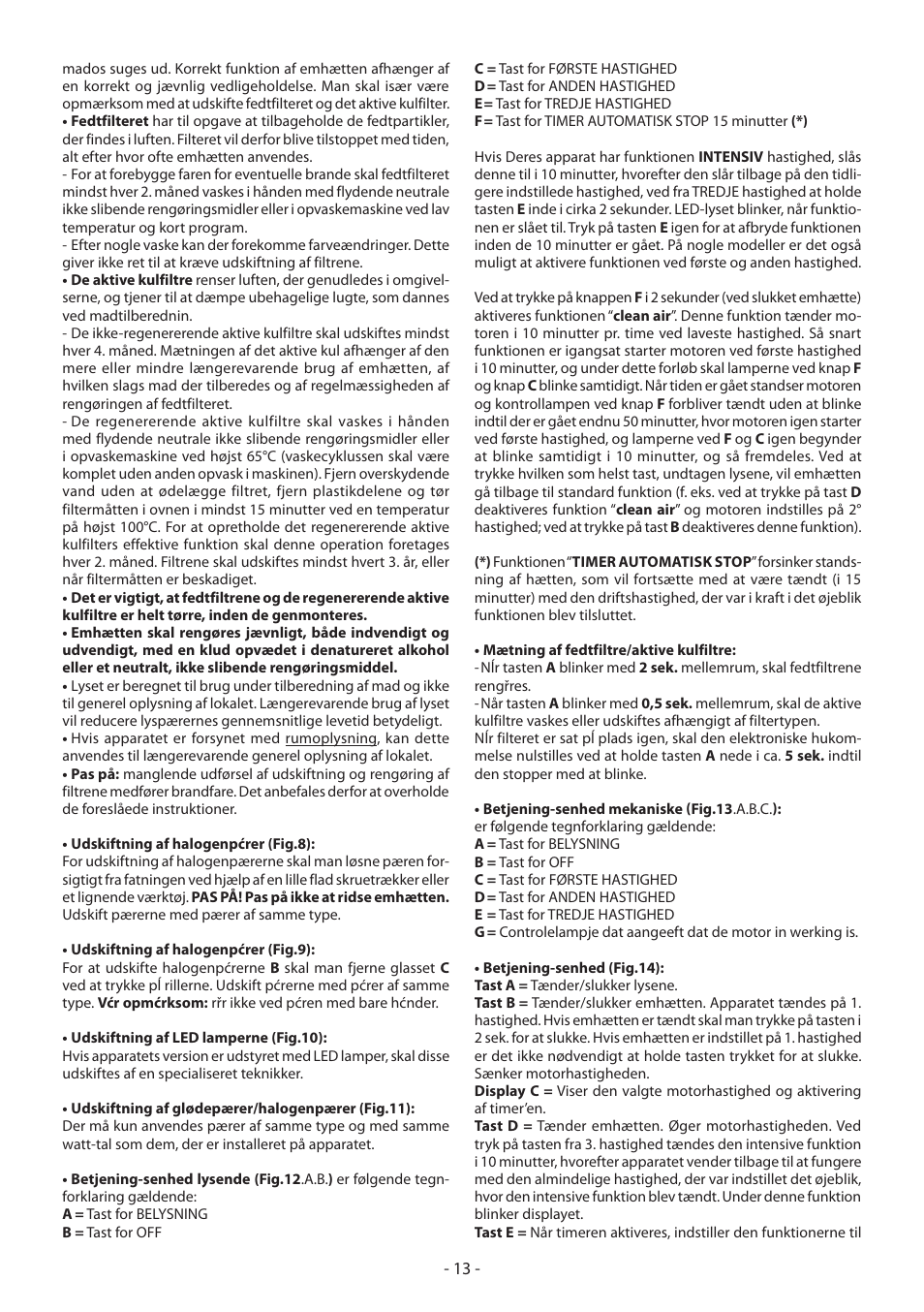 DeLonghi KCX-B60X User Manual | Page 13 / 40