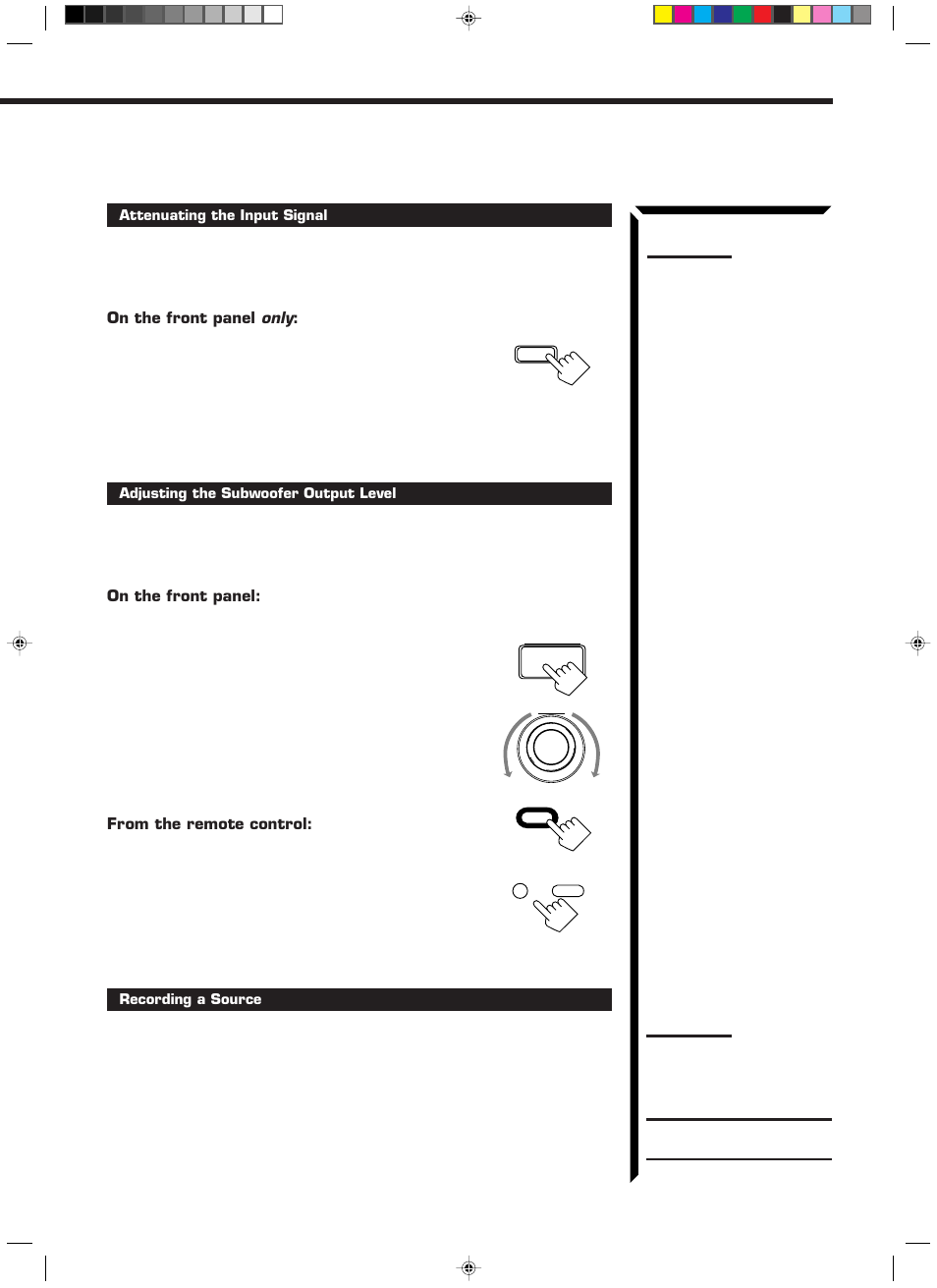Only | JVC RX-1024VBK User Manual | Page 19 / 76