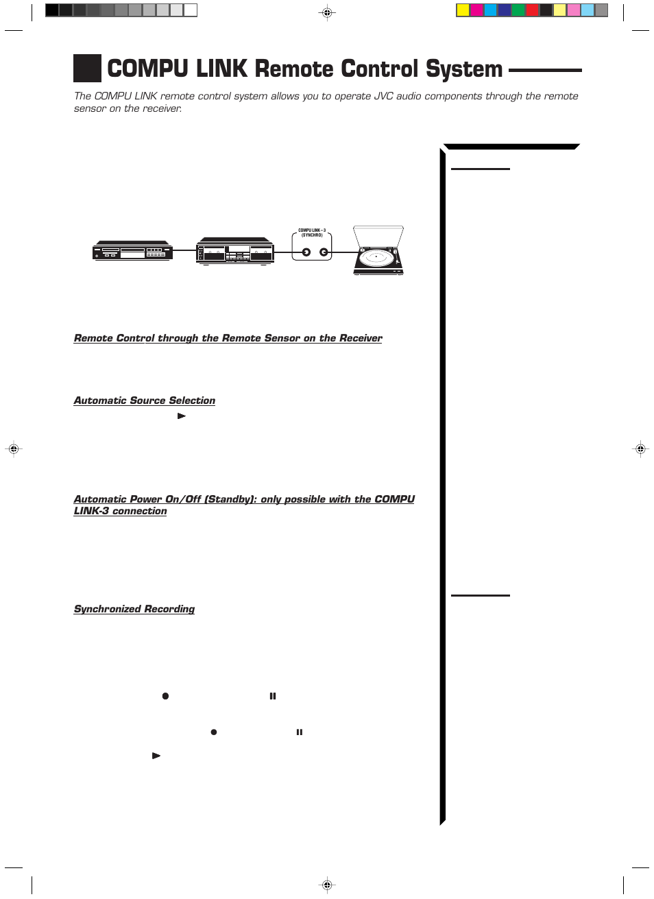 Compu link remote control system | JVC RX-1024VBK User Manual | Page 51 / 76