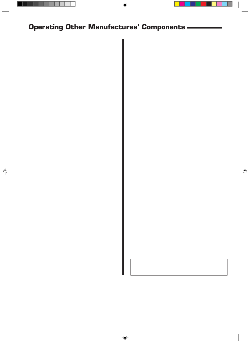 Operating other manufactures’ components | JVC RX-1024VBK User Manual | Page 70 / 76