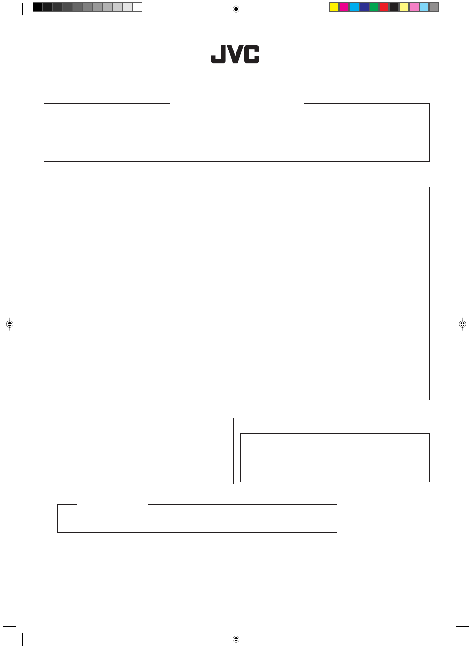 How to locate your jvc service center | JVC RX-1024VBK User Manual | Page 74 / 76