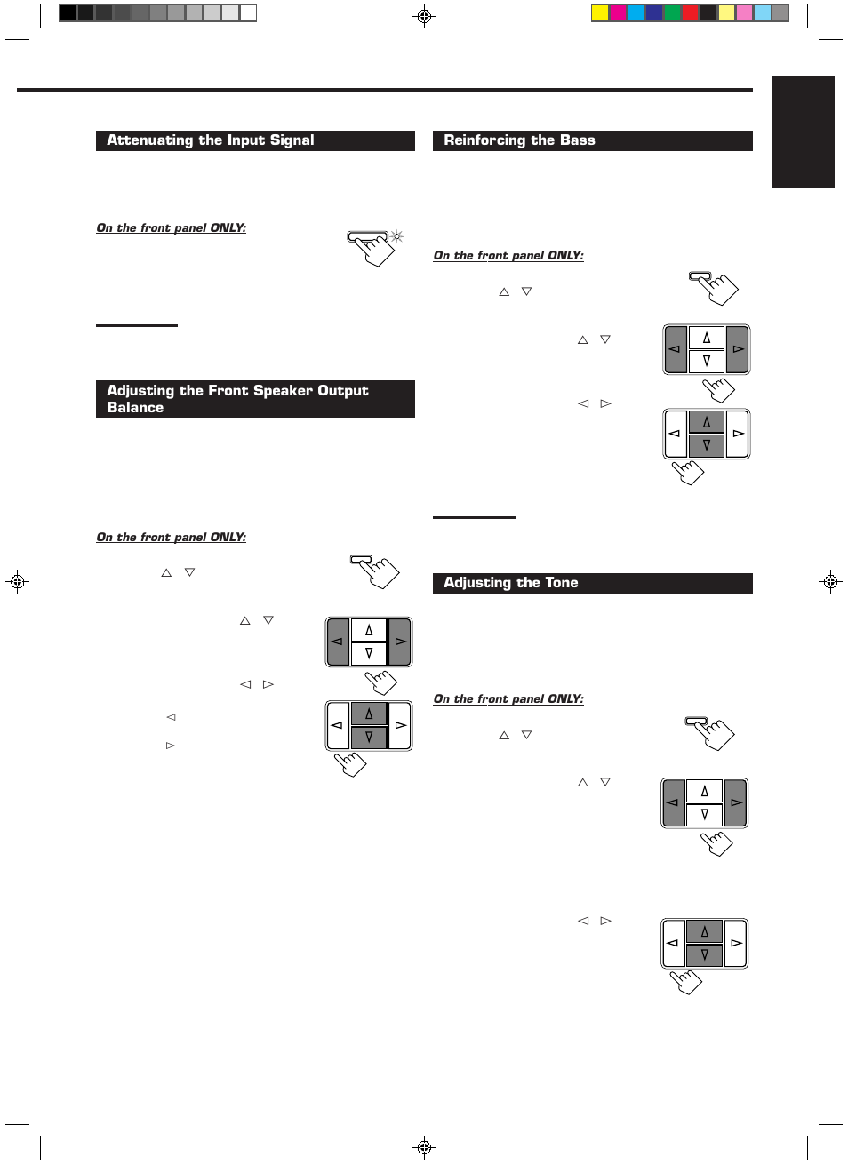 English | JVC RX-558RBK User Manual | Page 13 / 32