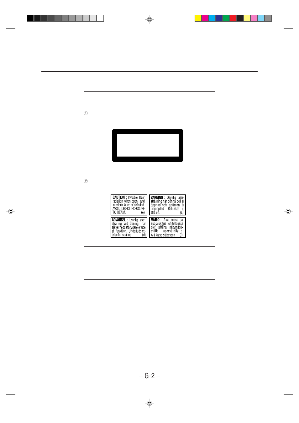 Class 1 laser product | JVC CA-NXHD10R User Manual | Page 3 / 94