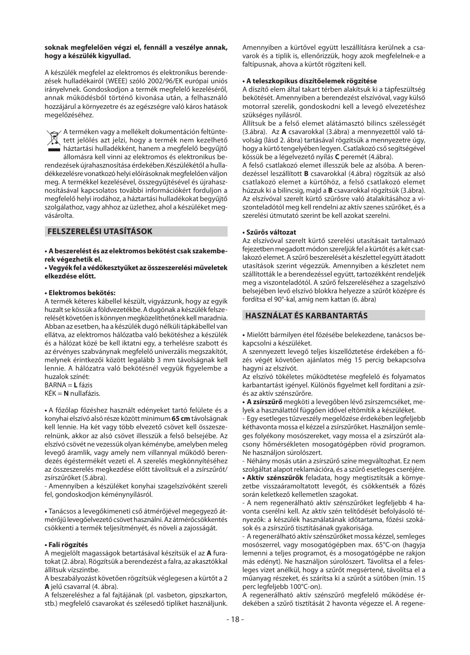 DeLonghi KD-AE60IX User Manual | Page 18 / 60