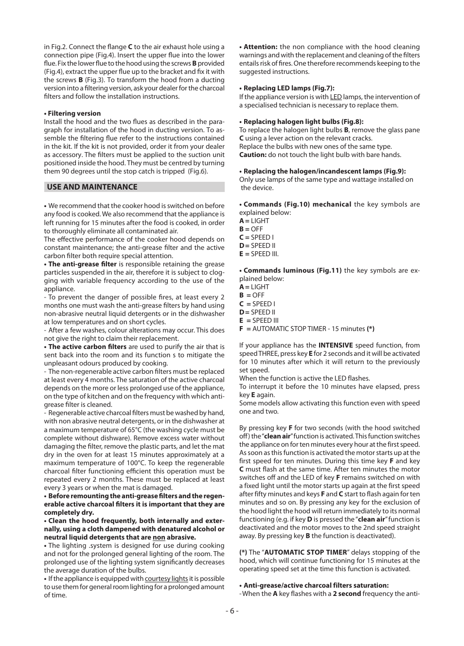 DeLonghi KD-AE60IX User Manual | Page 6 / 60