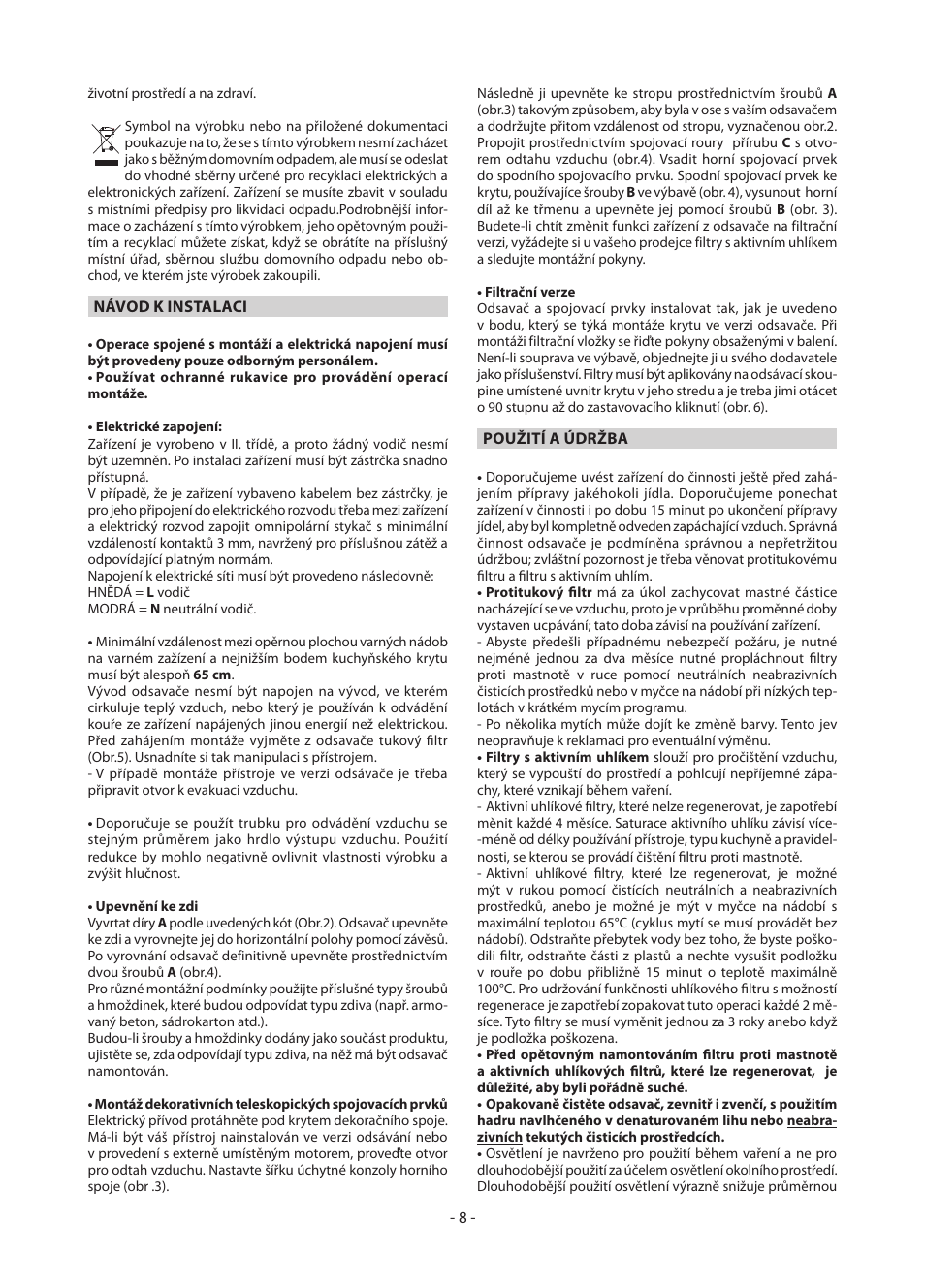 DeLonghi KD-AE60IX User Manual | Page 8 / 60