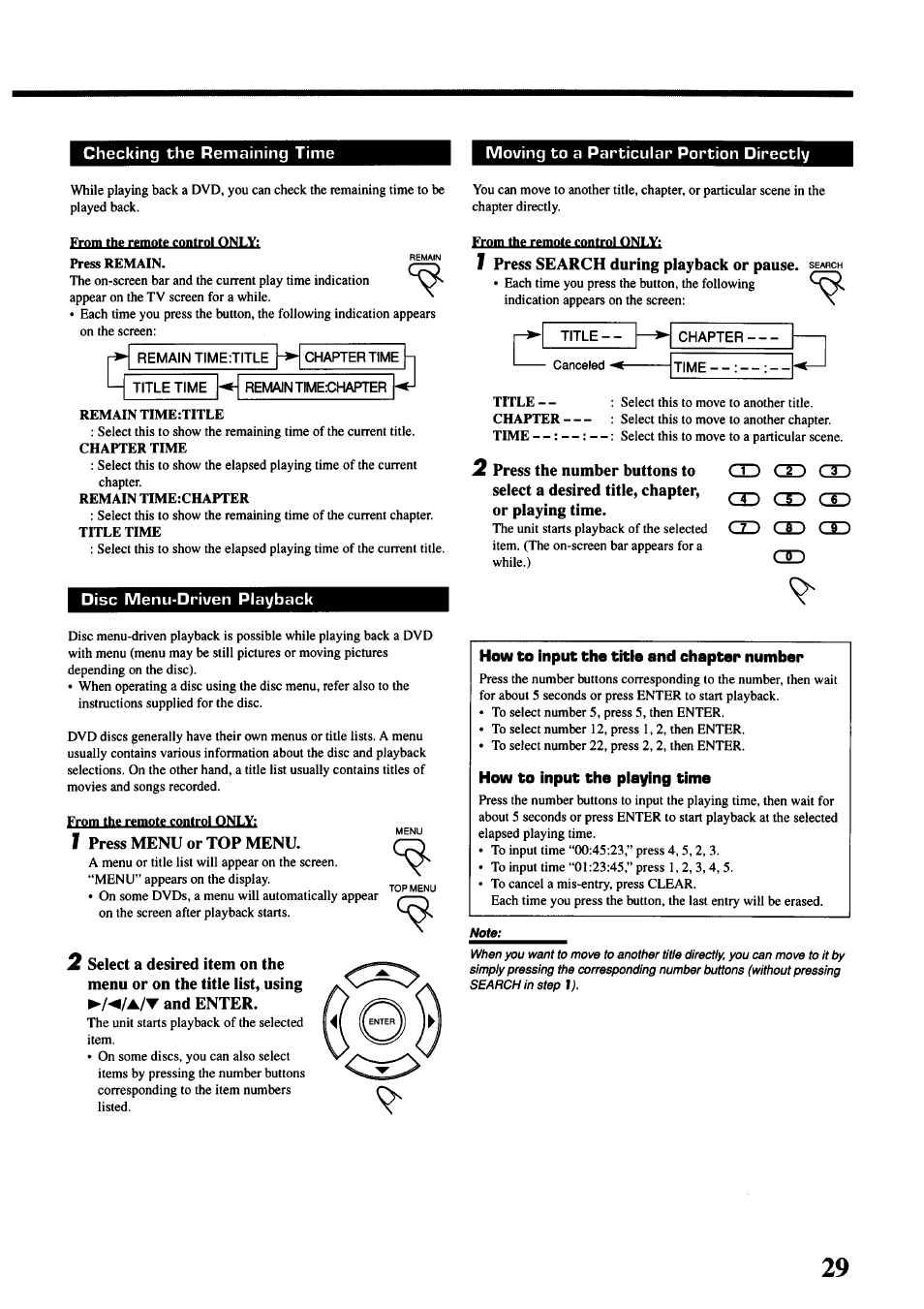 JVC TH-45 User Manual | Page 31 / 117