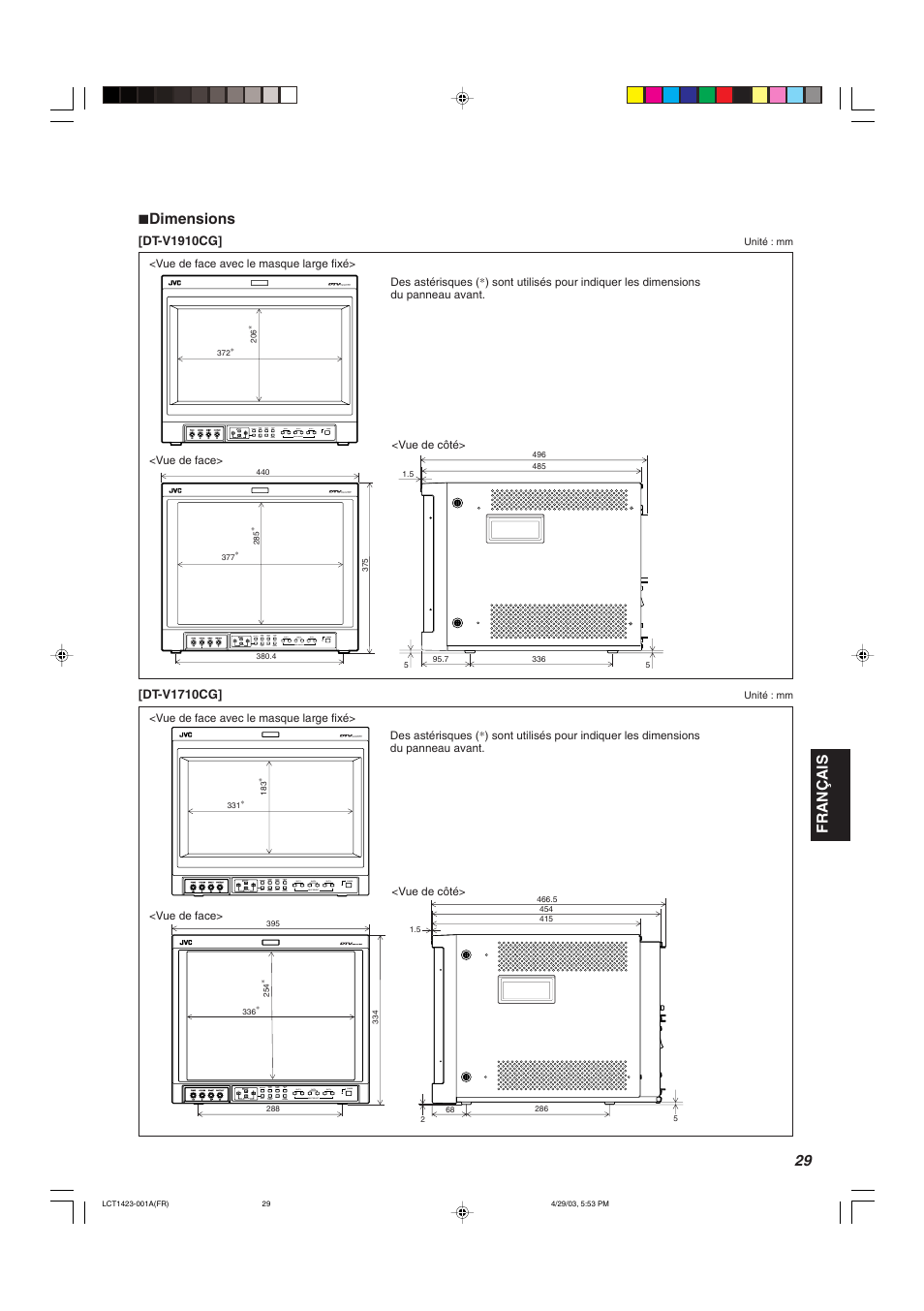 JVC DT-V1910CG User Manual | Page 127 / 228