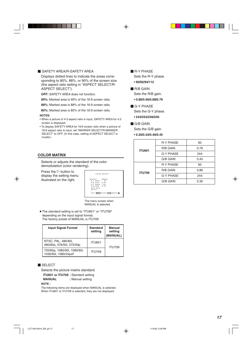 JVC DT-V1910CG User Manual | Page 17 / 228