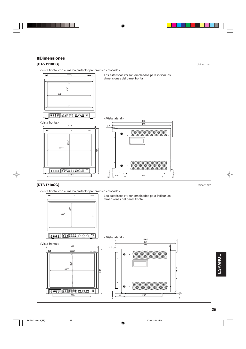 JVC DT-V1910CG User Manual | Page 191 / 228