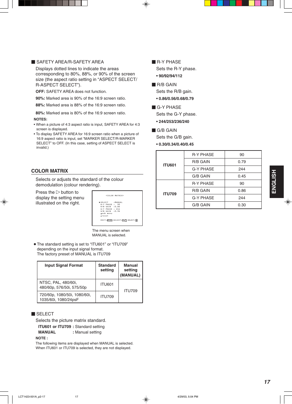 English | JVC DT-V1910CG User Manual | Page 51 / 228