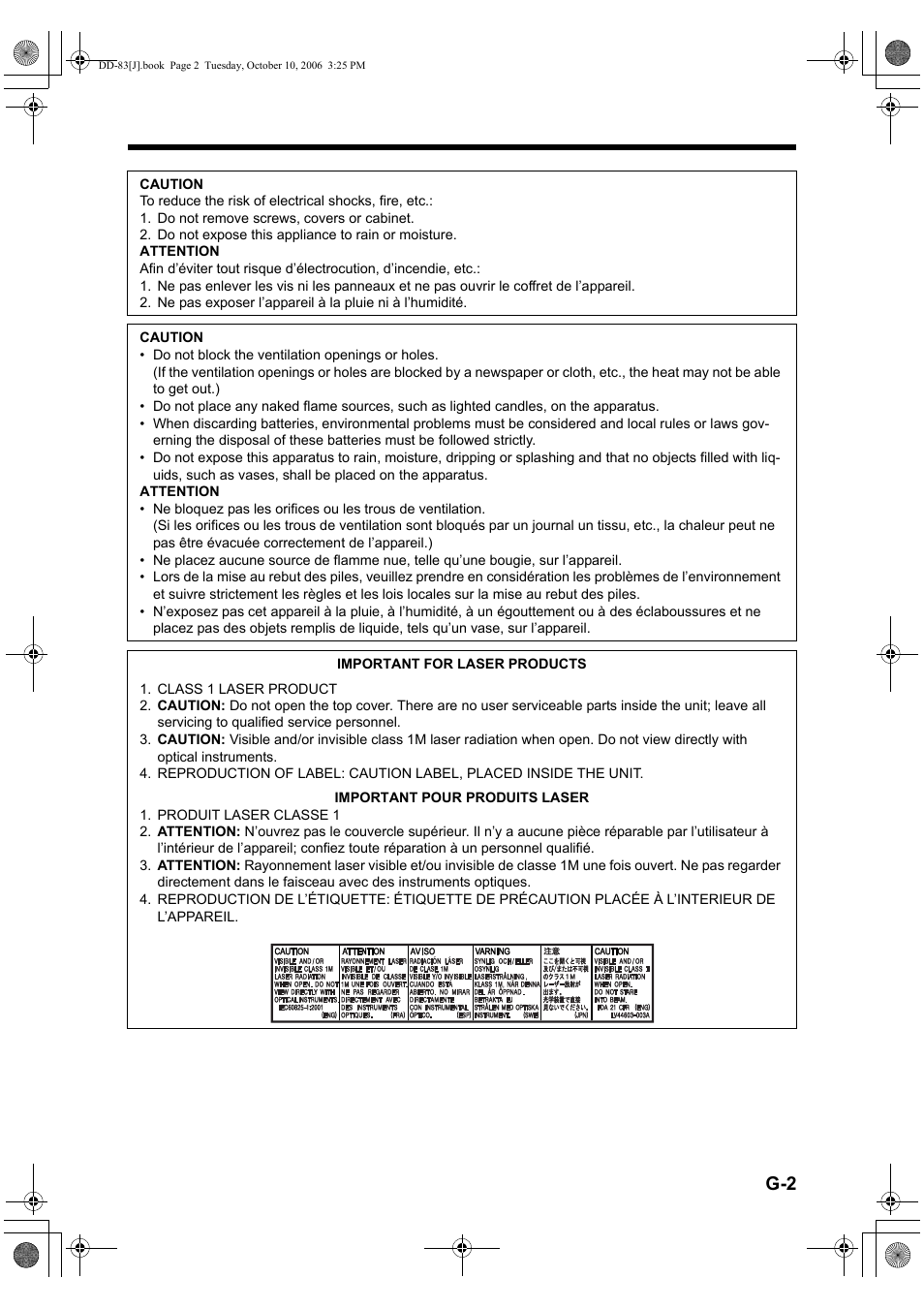 JVC DD-3 User Manual | Page 3 / 168