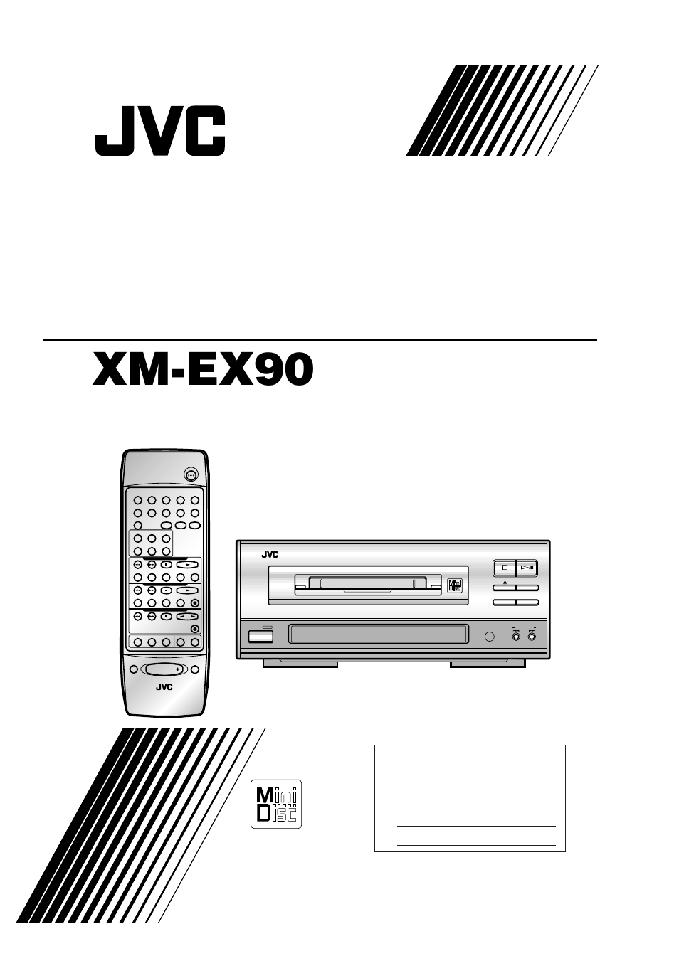 JVC XM-EX90 User Manual | 60 pages