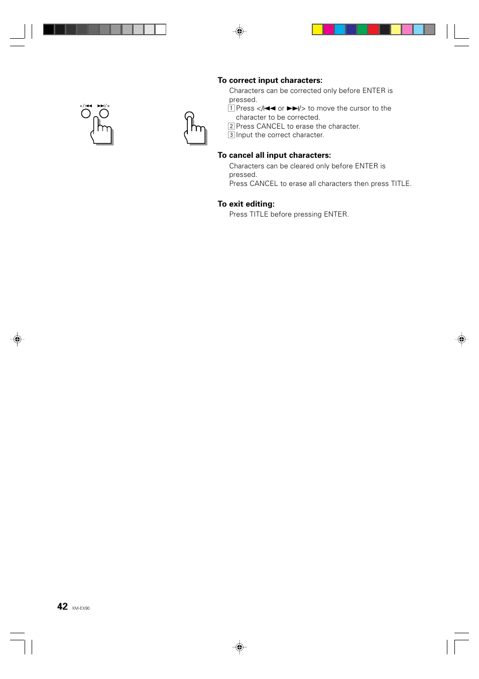 English deutsch français | JVC XM-EX90 User Manual | Page 42 / 60
