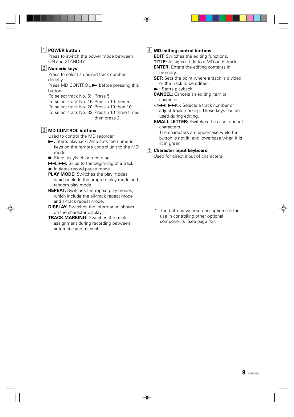 JVC XM-EX90 User Manual | Page 9 / 60