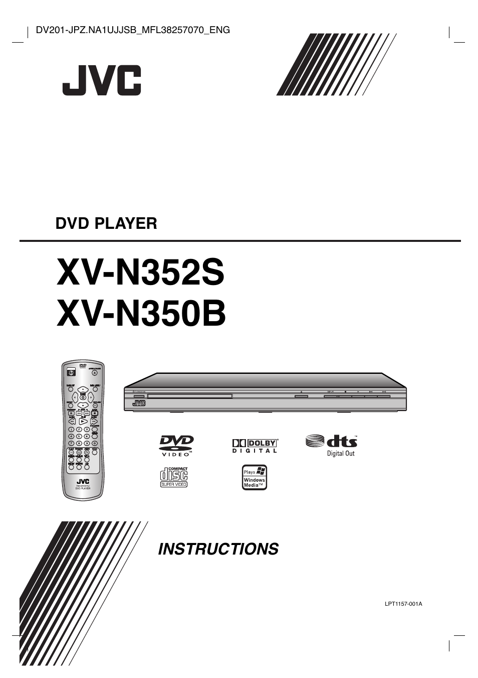 JVC XVN350B User Manual | 24 pages