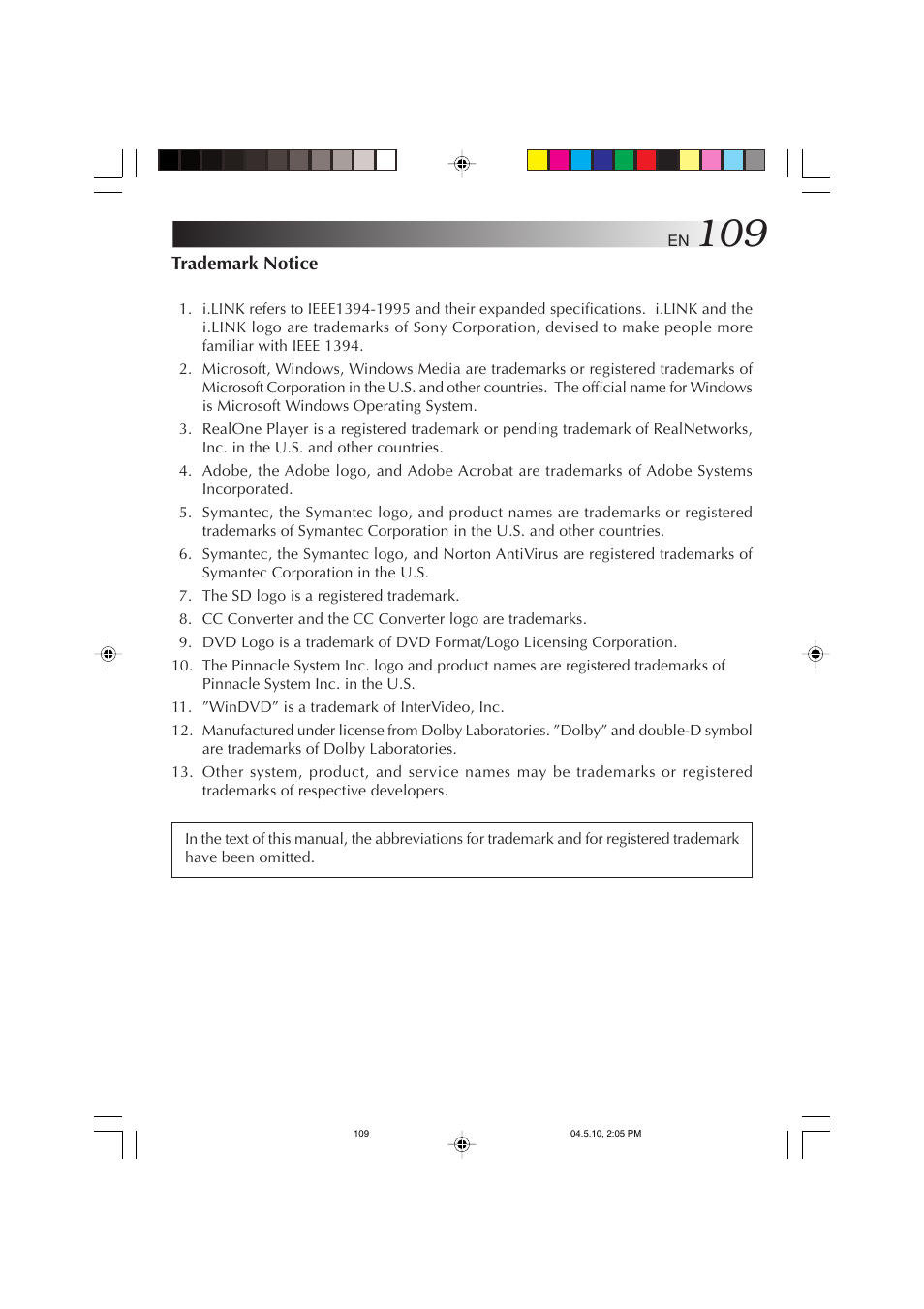 JVC MP-XV841US User Manual | Page 109 / 114