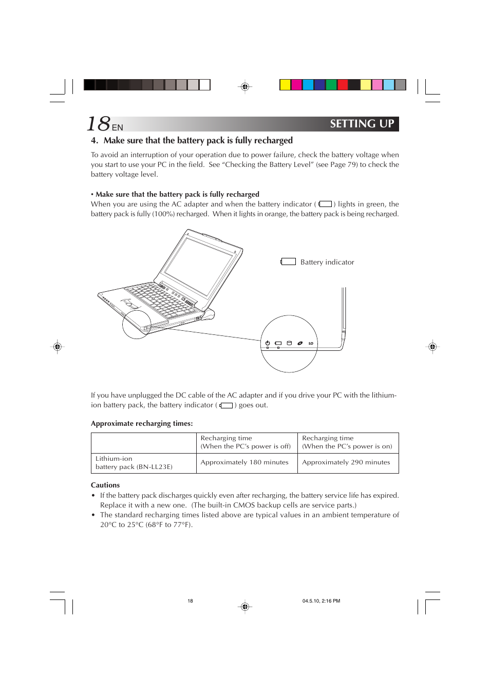 Setting up | JVC MP-XV841US User Manual | Page 18 / 114