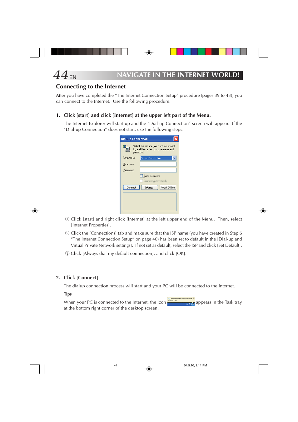 Navigate in the internet world | JVC MP-XV841US User Manual | Page 44 / 114