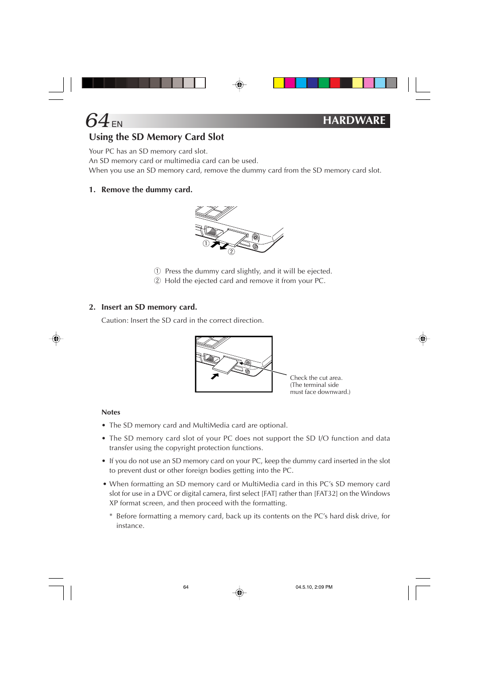 Hardware | JVC MP-XV841US User Manual | Page 64 / 114