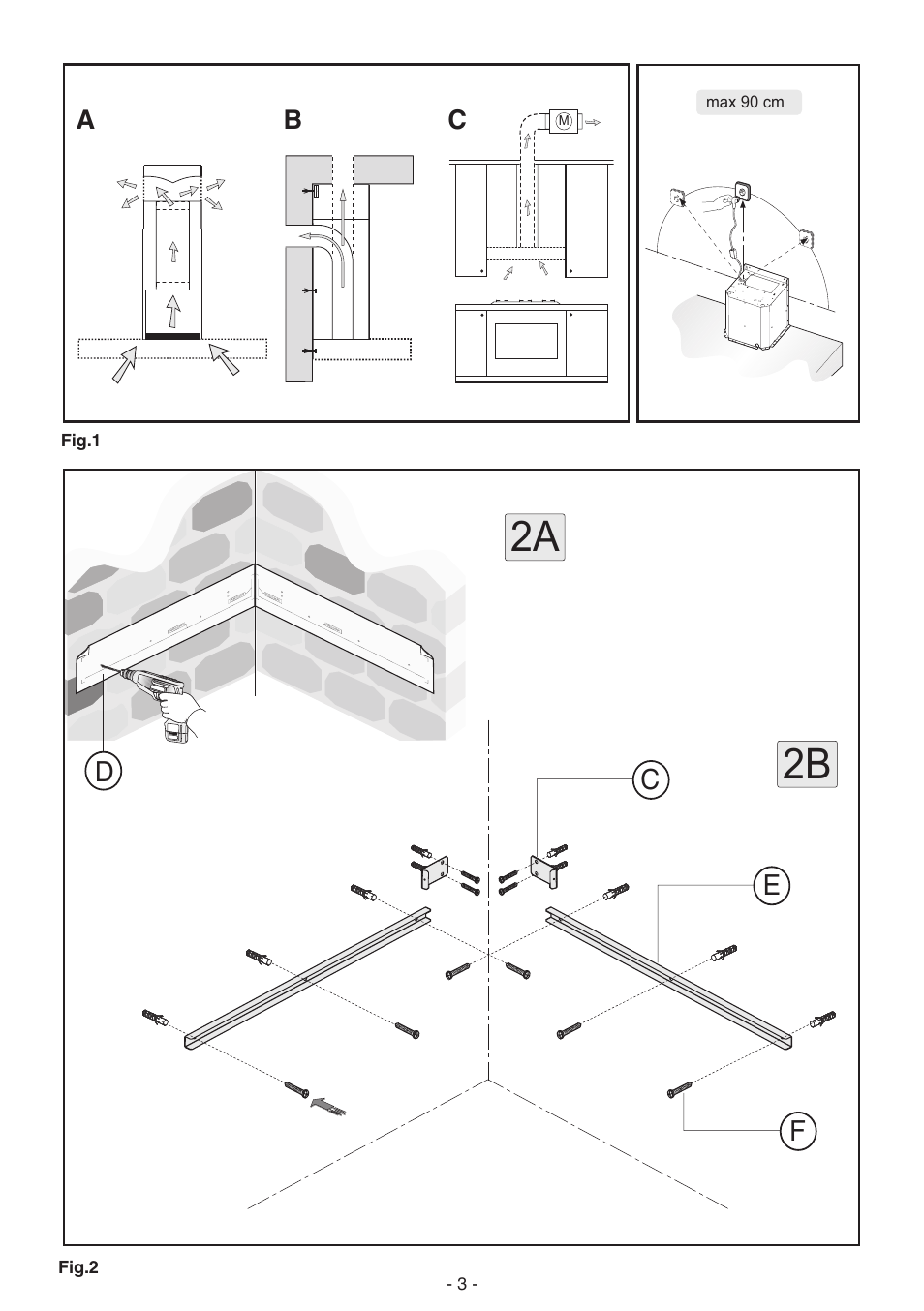 Fe c, Ab c | DeLonghi KCX-AF100X User Manual | Page 3 / 32