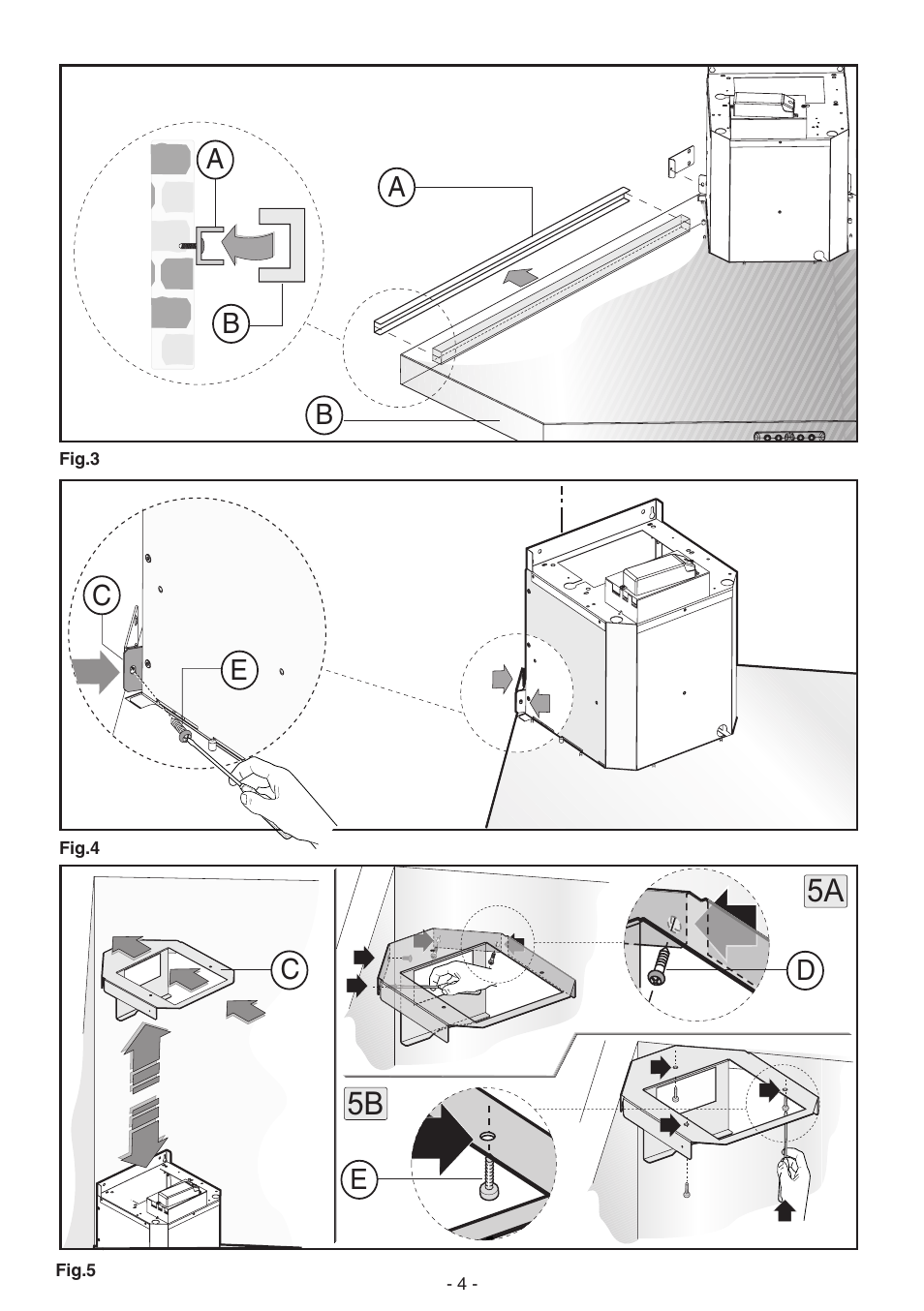 5a 5b | DeLonghi KCX-AF100X User Manual | Page 4 / 32