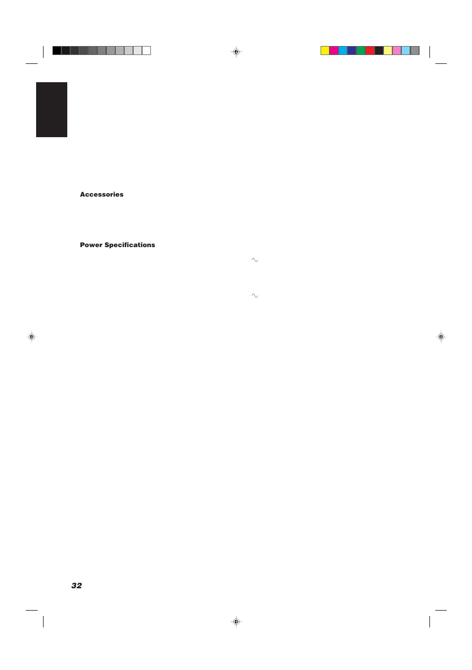 32 english | JVC CA-D501T User Manual | Page 36 / 37