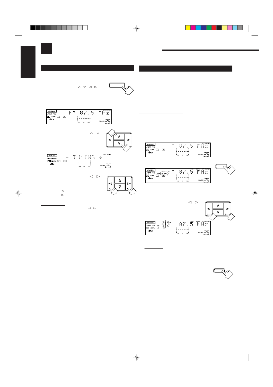 Receiving radio broadcasts | JVC RX-6100VBK User Manual | Page 18 / 38