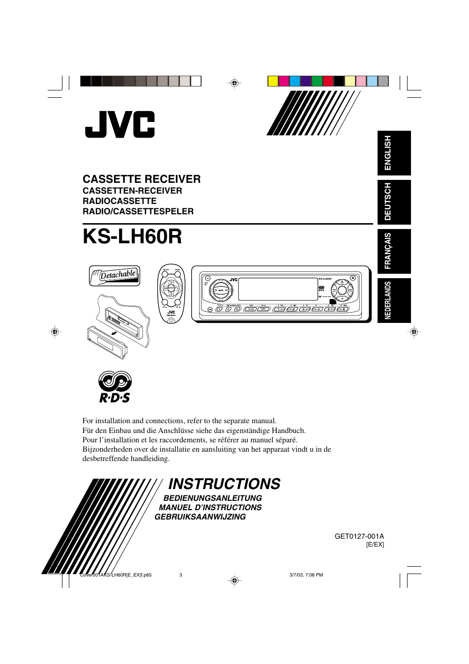 JVC KS-LH60R User Manual | 48 pages