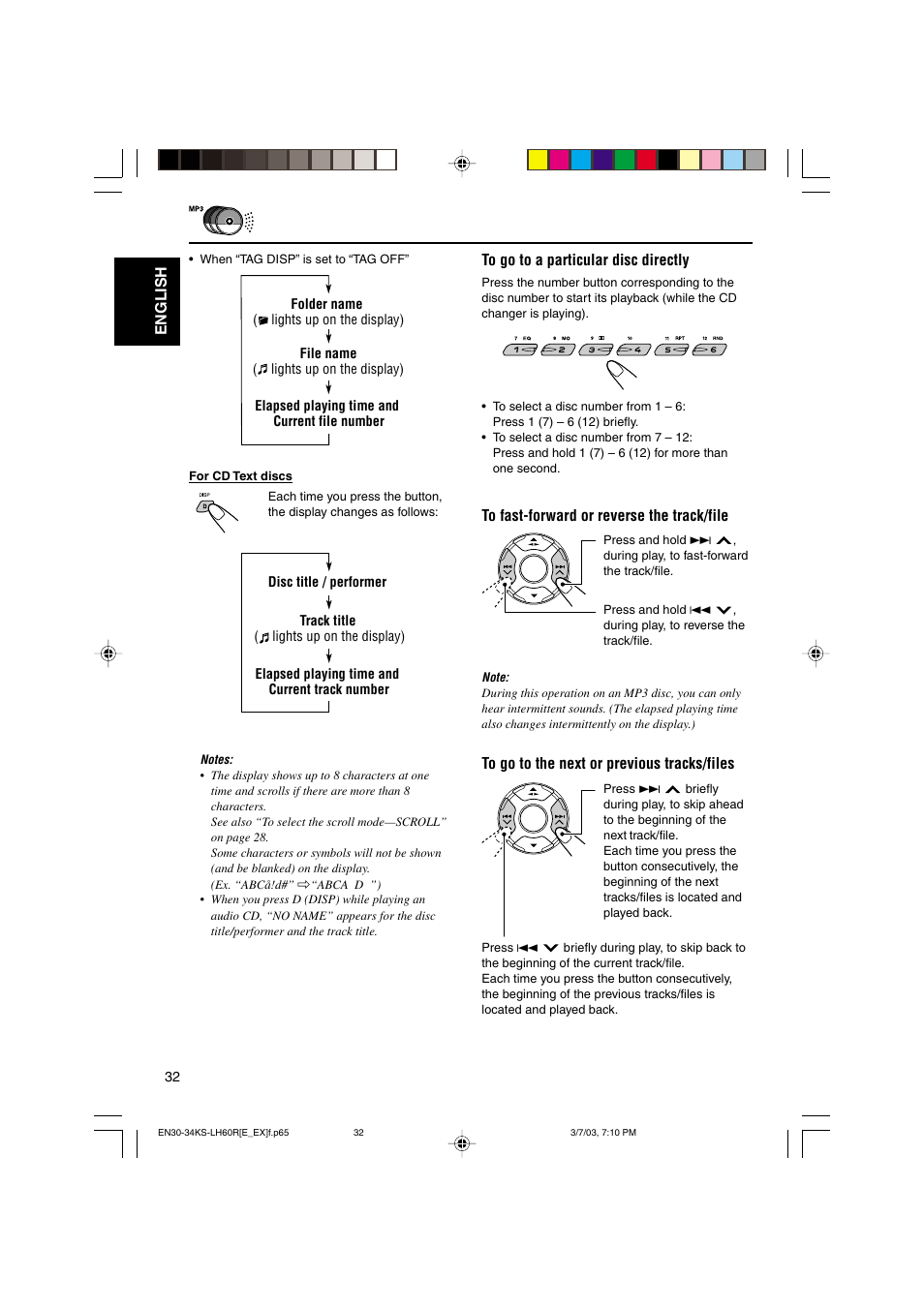 JVC KS-LH60R User Manual | Page 32 / 48