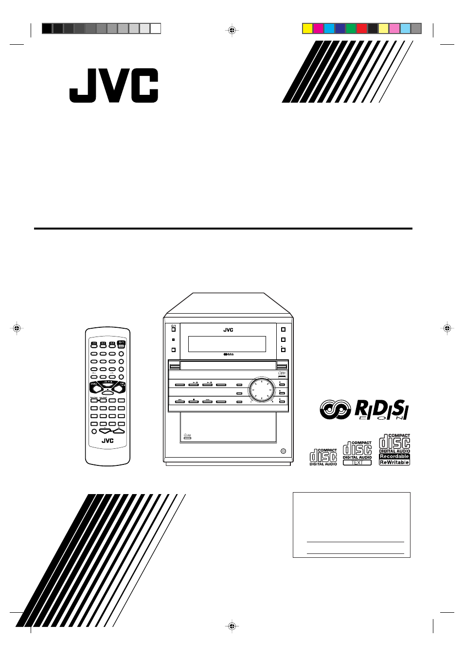 JVC CA-NXCDR7R User Manual | 64 pages