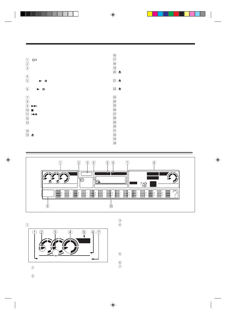 Display window, Text pitch unfinalize disc | JVC CA-NXCDR7R User Manual | Page 11 / 64