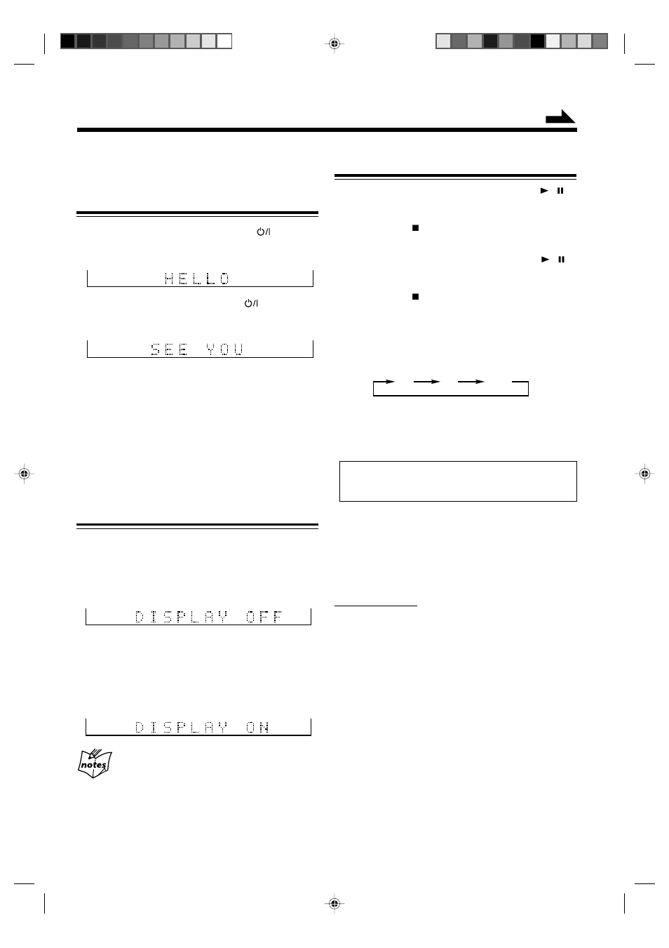 Turning on the power, Saving the power consumption while on standby, Selecting the sources and starting play | JVC CA-NXCDR7R User Manual | Page 19 / 64