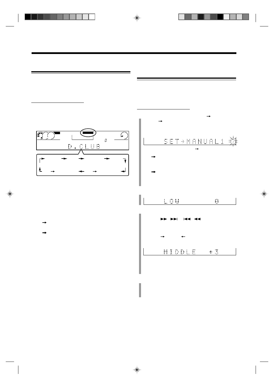 Selecting the sound modes, Creating your own sound modes —manual modes | JVC CA-NXCDR7R User Manual | Page 21 / 64