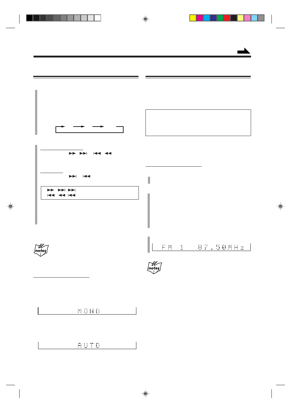 Tuning into a station, Presetting stations | JVC CA-NXCDR7R User Manual | Page 23 / 64