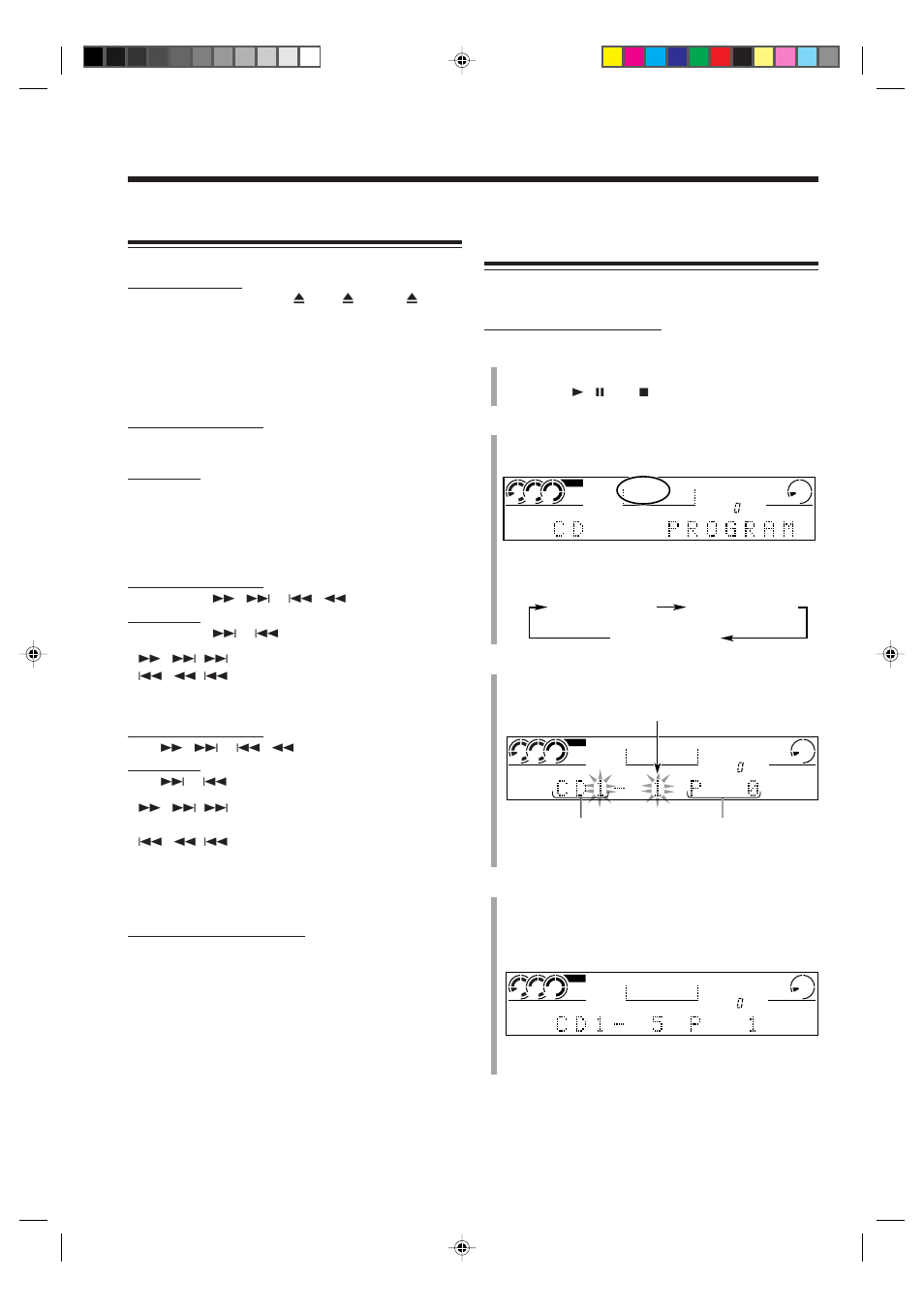 Basic disc operations | JVC CA-NXCDR7R User Manual | Page 30 / 64