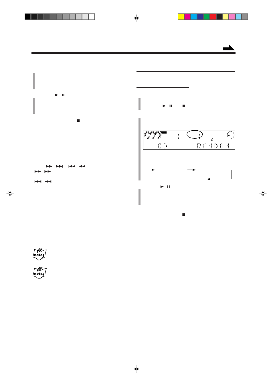 Playing at random—random play | JVC CA-NXCDR7R User Manual | Page 31 / 64