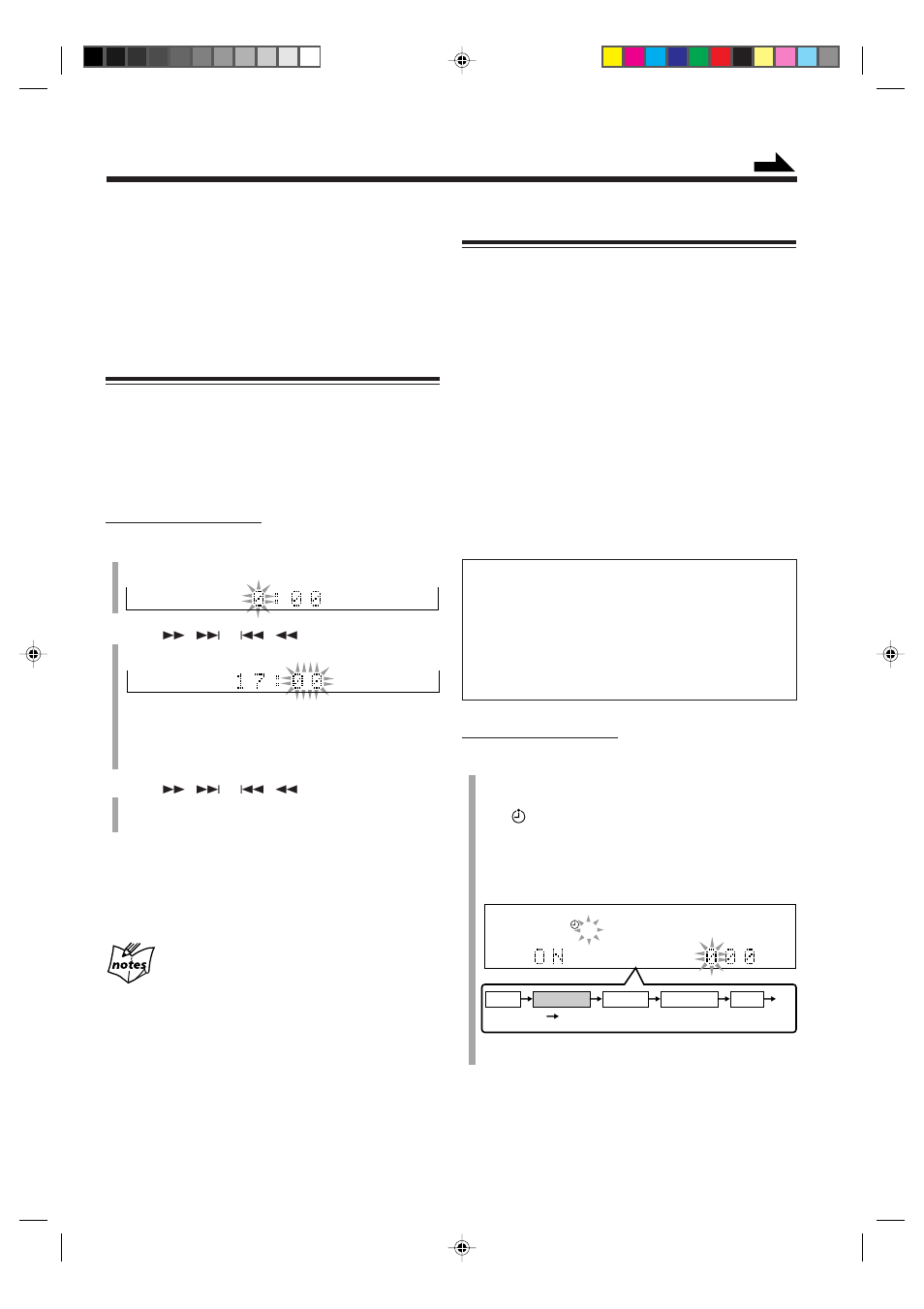 Setting the clock, Using recording timer | JVC CA-NXCDR7R User Manual | Page 53 / 64