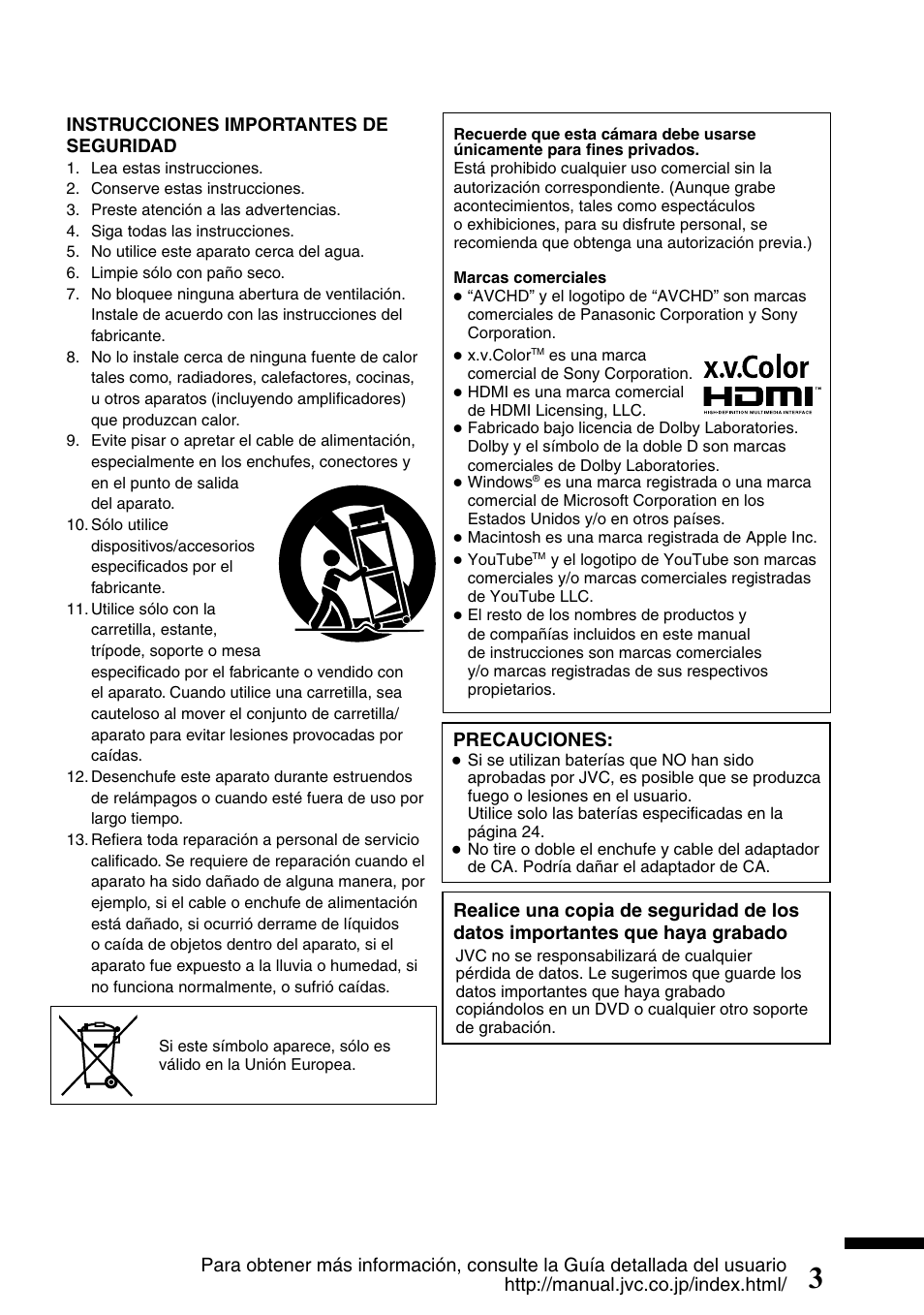 JVC Everio GZ-HM300U User Manual | Page 35 / 96