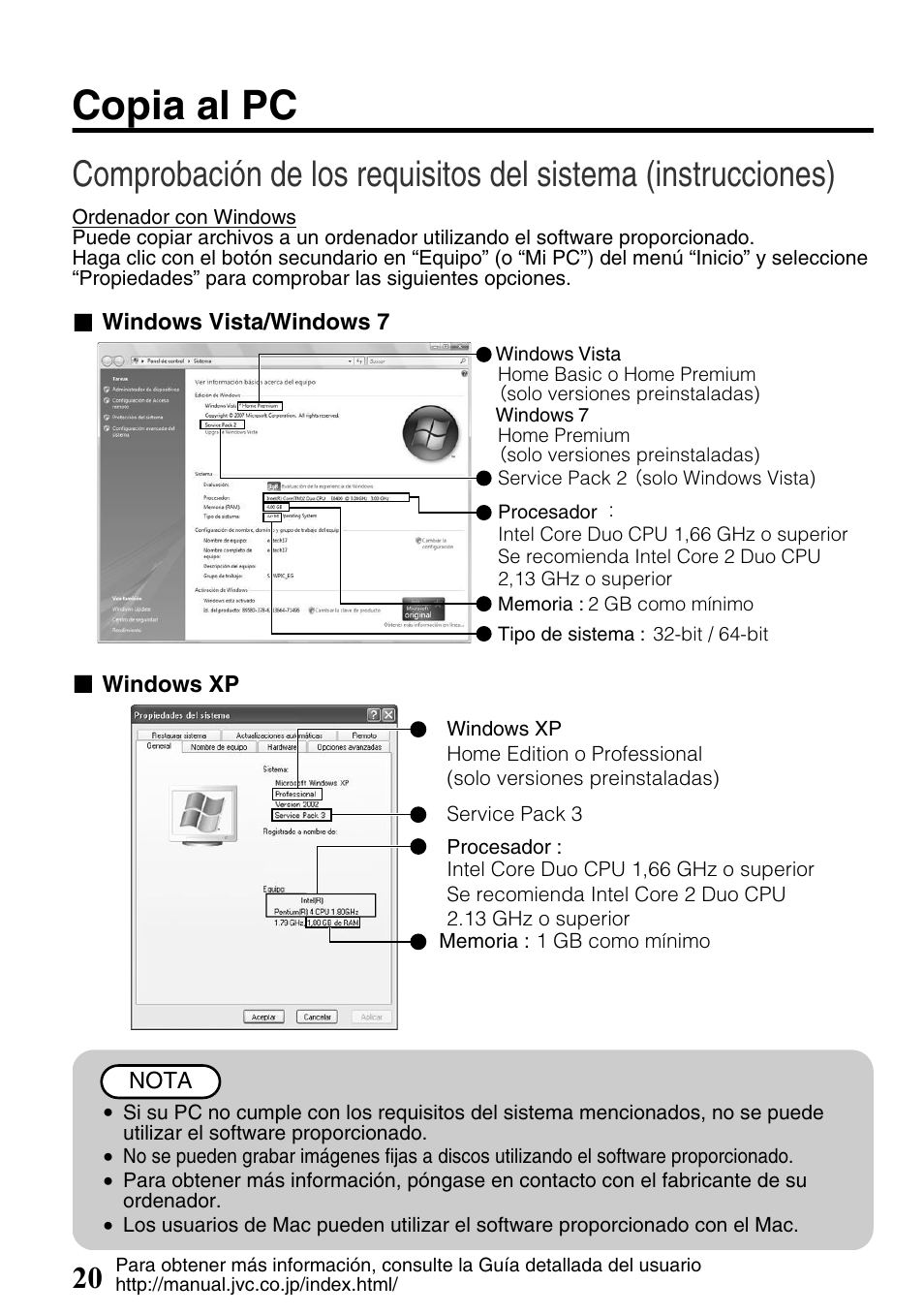 Copia al pc | JVC Everio GZ-HM300U User Manual | Page 52 / 96