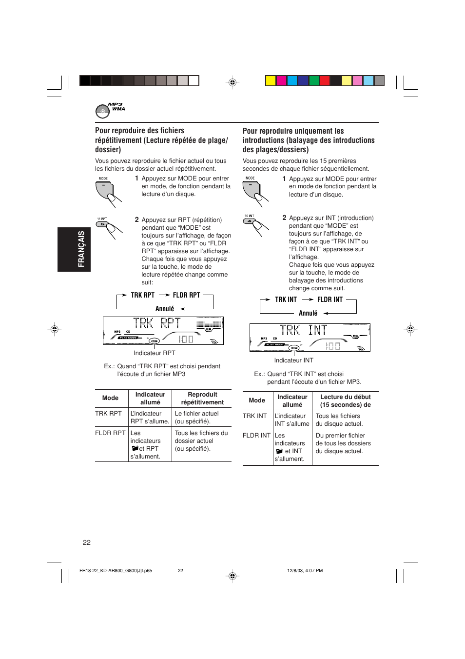 JVC KD-AR800J User Manual | Page 110 / 135