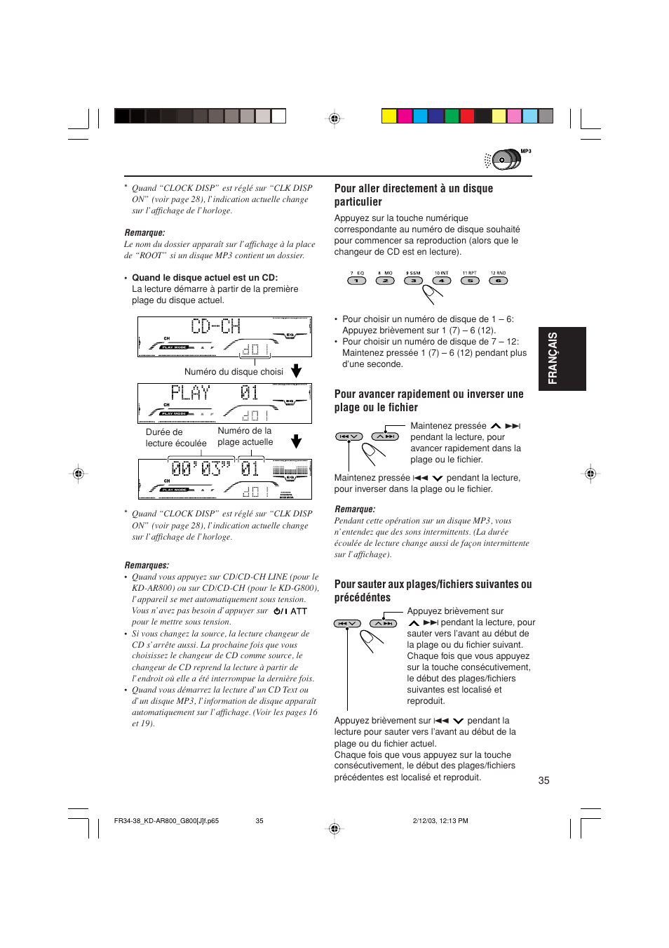 JVC KD-AR800J User Manual | Page 123 / 135