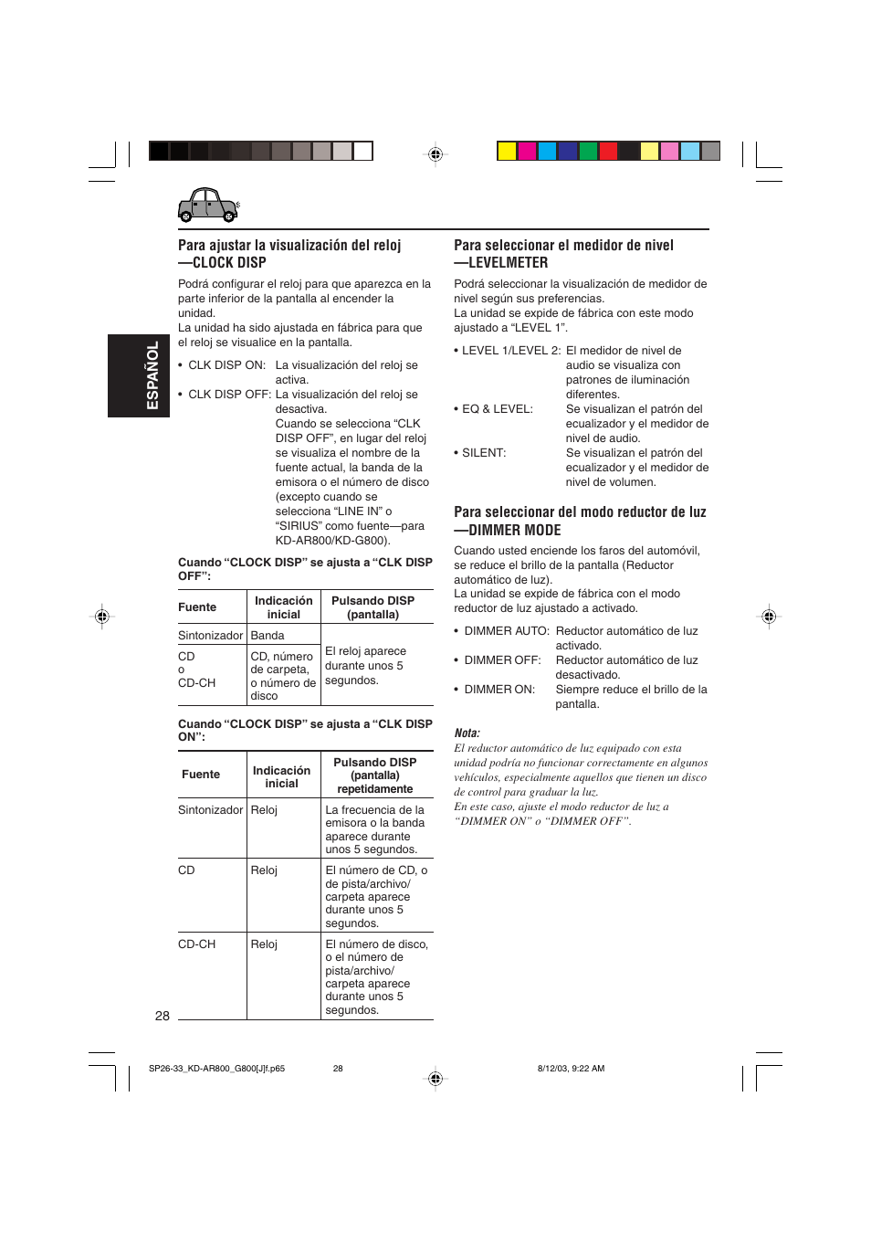 JVC KD-AR800J User Manual | Page 72 / 135