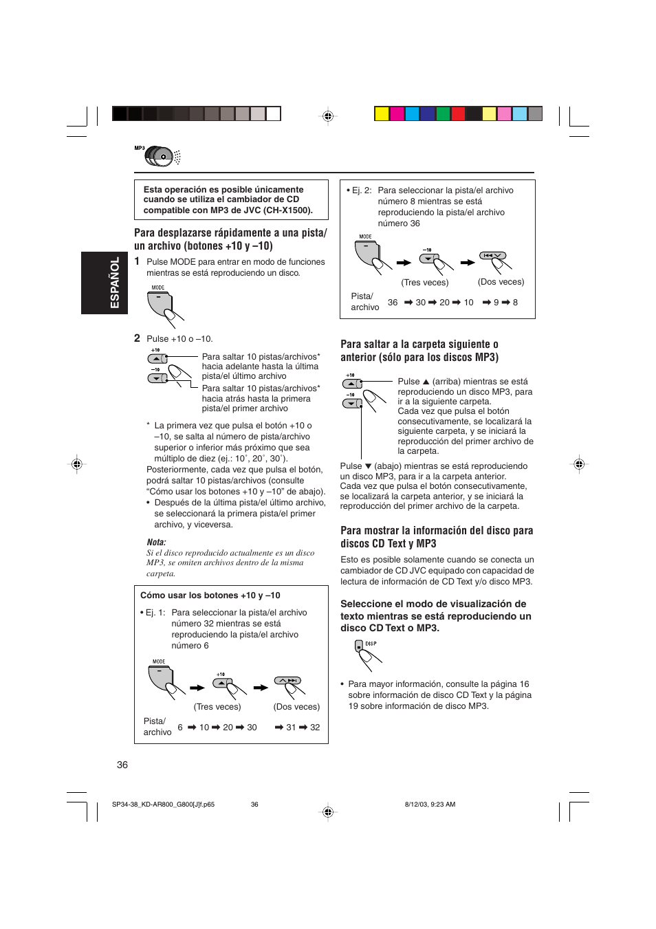 JVC KD-AR800J User Manual | Page 80 / 135