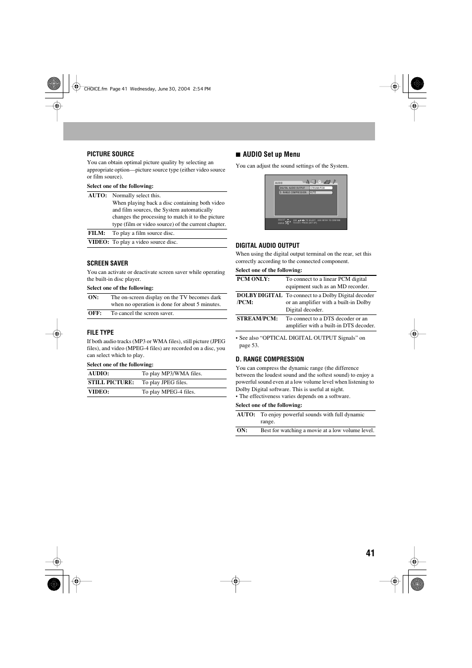 JVC CA-MXJD5 User Manual | Page 45 / 59