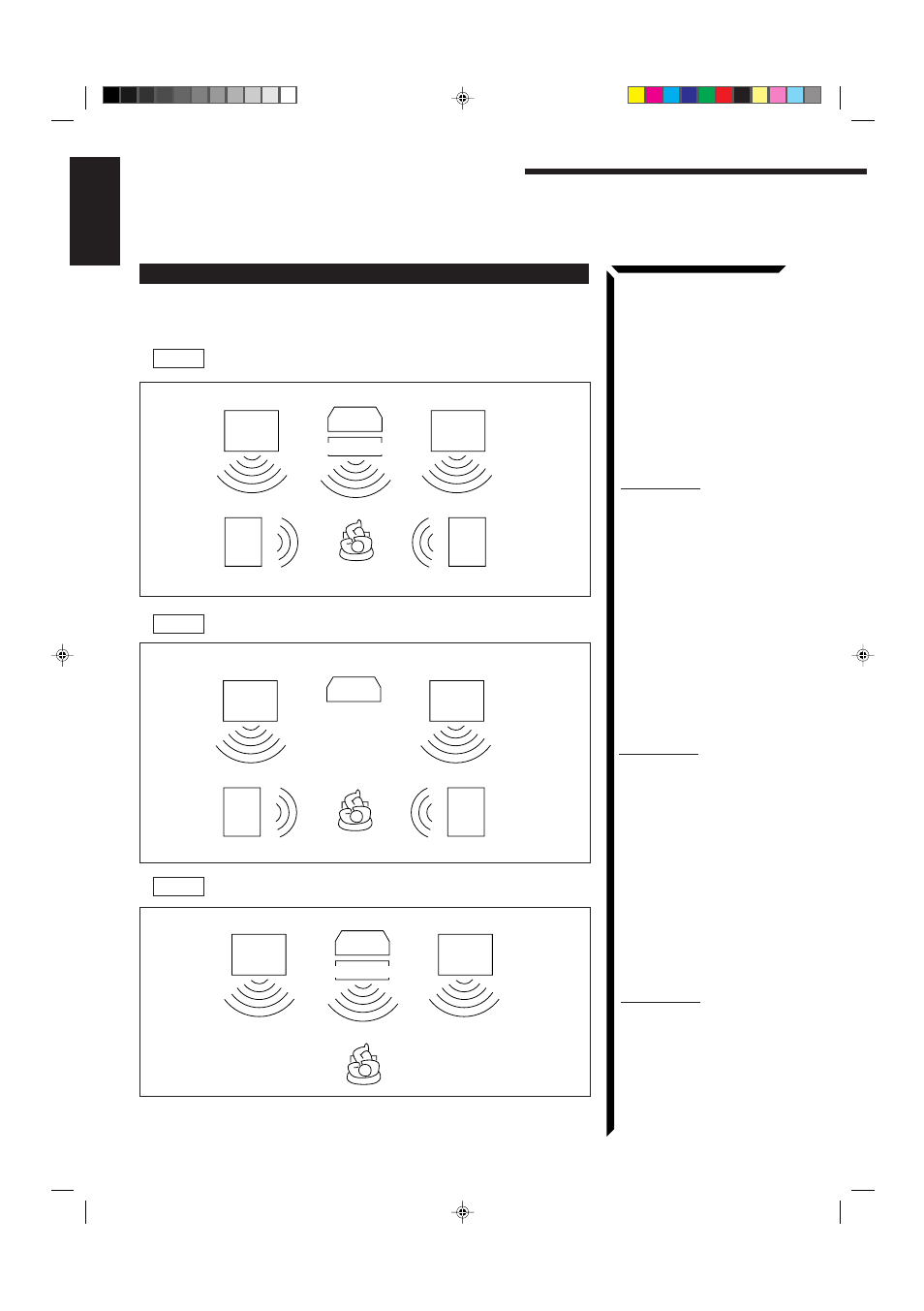 Activating the surround sounds, English | JVC RX-554RBK User Manual | Page 36 / 48