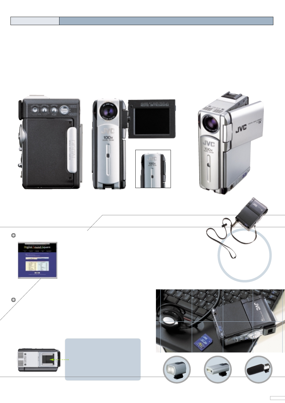 Digital sound effects (mp3), Info-shoe for various accessories, Gr-dvp3 | Gr-dvp1 | JVC 8000 SERIES 42PFL8803D User Manual | Page 5 / 16