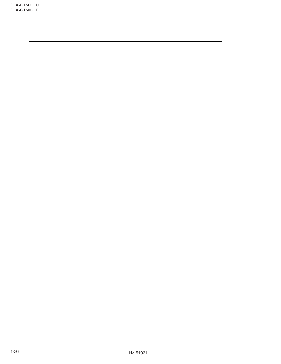 Specifications | JVC DLA-G150CLE User Manual | Page 36 / 80