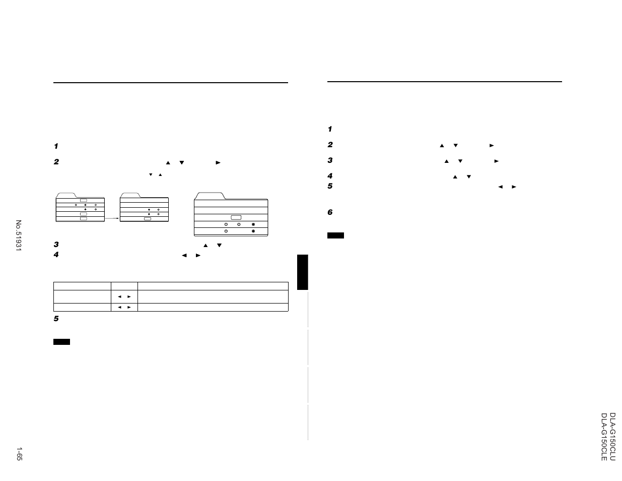 Adjusting tracking/phase | JVC DLA-G150CLE User Manual | Page 65 / 80